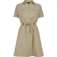 CMP 33s5346 Short Sleeve Dress Beige 3XL Femme