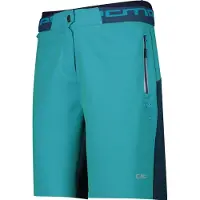 CMP 35c6096 Shorts Vert,Bleu 3XL Femme