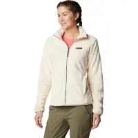 Columbia Fire Side Ii Sherpa Full Zip Fleece Blanc 2XL Femme