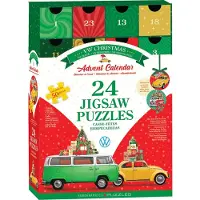 Eurographics Puzzle Calendrier de l'Avent Volkswagen 24x50 pièces