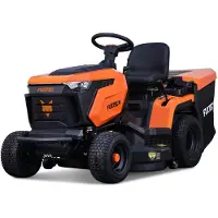FUXTEC Tondeuse autoportée FX-RMT92A | Moteur 452cc | Largeur de coupe 92cm | Hydrostat | Bac de ramassage 280L | Réglage de la hauteur de coupe 30-90mm