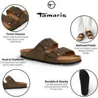 Tamaris Mule olive
