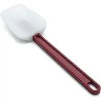 Lacor Ustensiles de cuisine en silicone - Spatule droite avec manche - 25cm - Gris