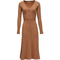 Salsa Jeans 21011085 Long Sleeve Dress Marron S Femme