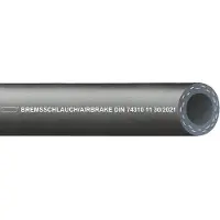 Teguma Tuyau d'azote AIRBRAKE, diamètre intérieur 13,0 mm, diamètre extérieur 25,0 mm, longueur 40 m, noir