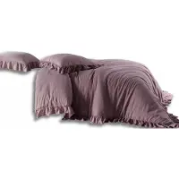 Darymex Linge de lit en coton PALE MAVUE/160x200(P) STONEWASHED