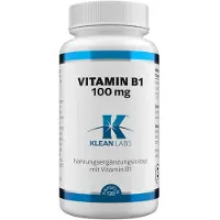 Supplementa GmbH Vitamine B1 100 mg Klean Labs gélules 120 pc