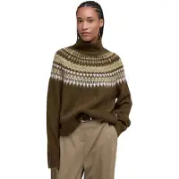 Barbour Lorrie Sweater Vert XS Femme