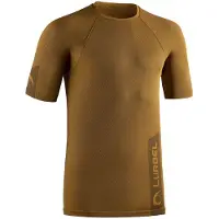 Lurbel Halo Short Sleeve T-shirt Jaune,Marron M