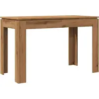 Syfax Table à manger chêne artisanal 120x60x76 cm bois d'ingénierie