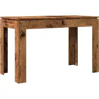 Syfax Table à manger vieux bois 120x60x76 cm bois d'ingénierie