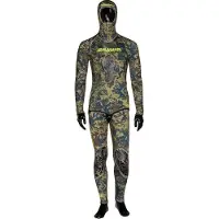 Salvimar N.a.t101 Camu 7 Mm Spearfishing Wetsuit Vert S Homme