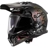 LS2 Mx702 Pioneer Ii Rangi Full Face Helmet Noir XL