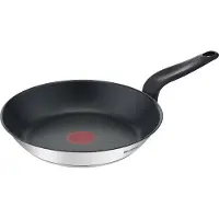 Tefal E3090604 - Poêle à frire en acier inoxydable 28 cm.