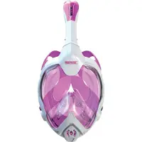 Seac Sub Fun +10 Junior Snorkeling Mask Blanc,Rose XS-S Enfants