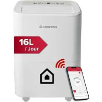 Ariston Deos 16s Net Déshumidificateur Transparent Taille unique / Prise UE 220 V Transparent Taille unique