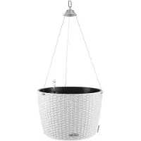 Lechuza Jardinière suspendue NIDO Cottage 35 ALL-IN-ONE blanc