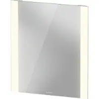 Duravit lumière et miroirs Good Miroirs avec éclairage LED, champs lumineux latéraux, hauteur 700mm, blanc mat, LM7865000000000