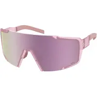 SCOTT - Lunettes de soleil - Shield Compact Light Pink Amp Lavender Chrome S3 - Rose
