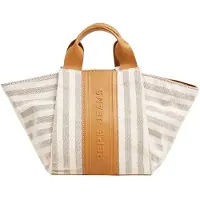 Pepe Jeans Sacs à main 'Aria Niza' crème / cognac / gris