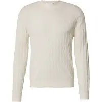 Armani Exchange Pull-over blanc cassé