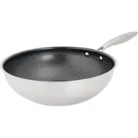 COSY&TRENDY Wok - COSY & TENDANCE - HEXAPRO - Acier inoxydable - Ø 24 cm - Antiadhésif - Compatible tous feux, y compris induction