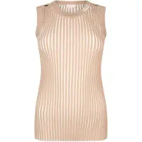 Liu jo Tops en tricot beige / blanc cassé