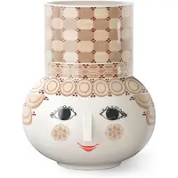 Bjørn Wiinblad Olga-h35 Cm Ceramic Vase Beige