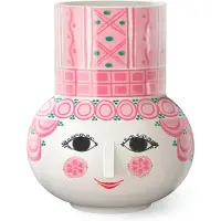 Bjørn Wiinblad Olga-15 Cm Ceramic Vase Rose