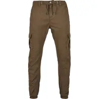 Urban Classics Pantalon cargo marron