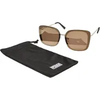 Urban Classics Lunettes de soleil 'December' or
