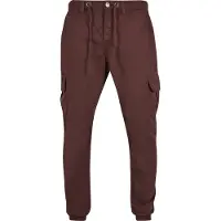 Urban Classics Pantalon cargo rouge cerise