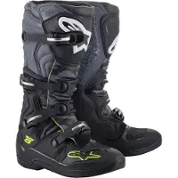 Alpinestars Tech 5 Boots Black Cool Gray Yellow Fluo Taille US 11