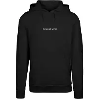 Mister tee Sweat-shirt 'Thank Me' noir / blanc