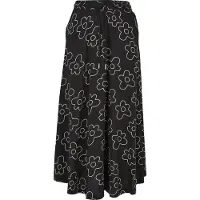 Urban Classics Jupe noir / blanc