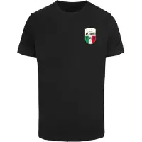 Mister tee T-Shirt 'Azurro Italia' or / vert / noir / blanc
