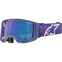 Alpinestars Vision 8 Corp Mirror Stripes Lunettes de motocross
