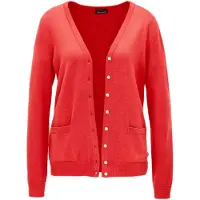 Goldner Cardigan rouge