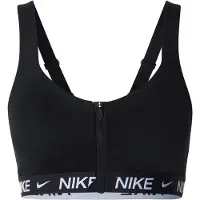 Nike Soutien-gorge de sport 'INDY' noir / blanc