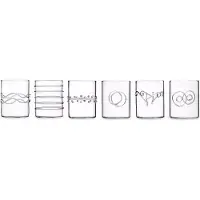 Ichendorf Milano 9352007-Verres À Pied Eau Verre 6 Pièces