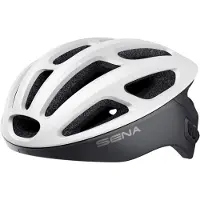 Sena Bike -R1STD.MW.L Casque connecté R1 Blanc Mat Taille L