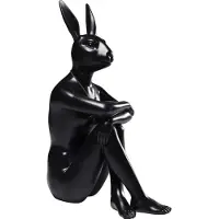 Kare design Figurine décorative Gangster Rabbit noir