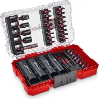 Einhell Coffret d'embouts et douilles M-CASE , 35 pièces