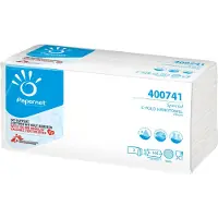 Papernet 400741 Essuie-tout Cellulose Blanc, Essuie-tout, Blanc