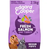 Edgard & Cooper Puppy - Saumon & Dinde fermière - 2,5 kg