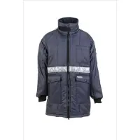 Planam Parka pour entrepôt frigorifique marine, doublure rouge XXXL S (S)
