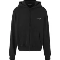 Mister tee Veste de survêtement noir / blanc