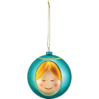 Alessi - Boule Madone - Verre soufflé - Multicolore