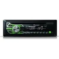 Pioneer DEH-150MPG | Autoradio CD avec RDS, lecture WMA/MP3 et entrée auxiliaire frontale éclairée
