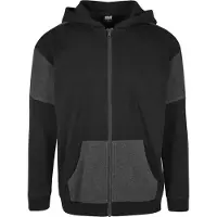 Urban Classics Veste de survêtement anthracite / noir